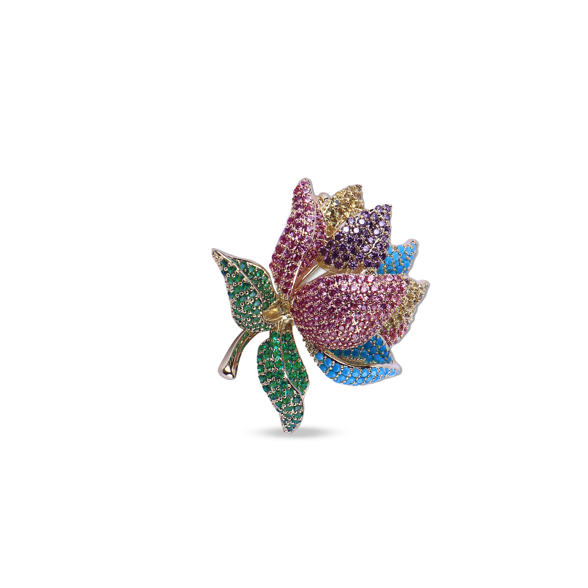 Roseraie Brooch