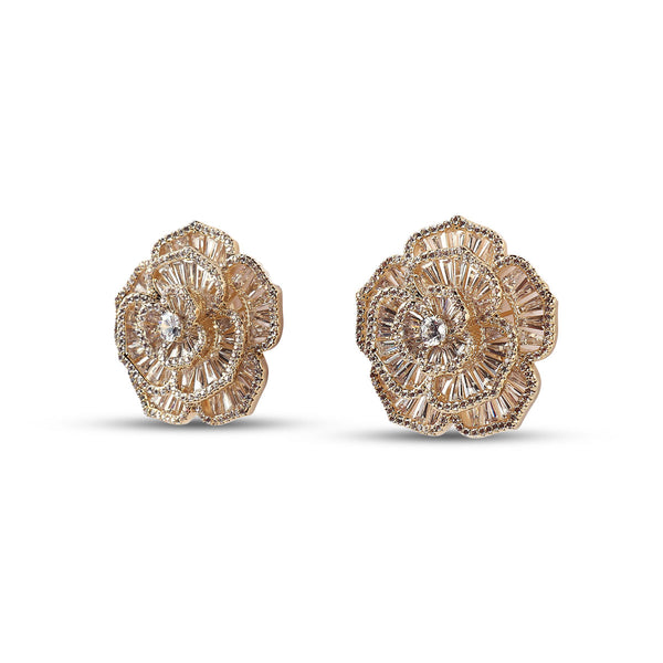Majesty Earrings in Gold