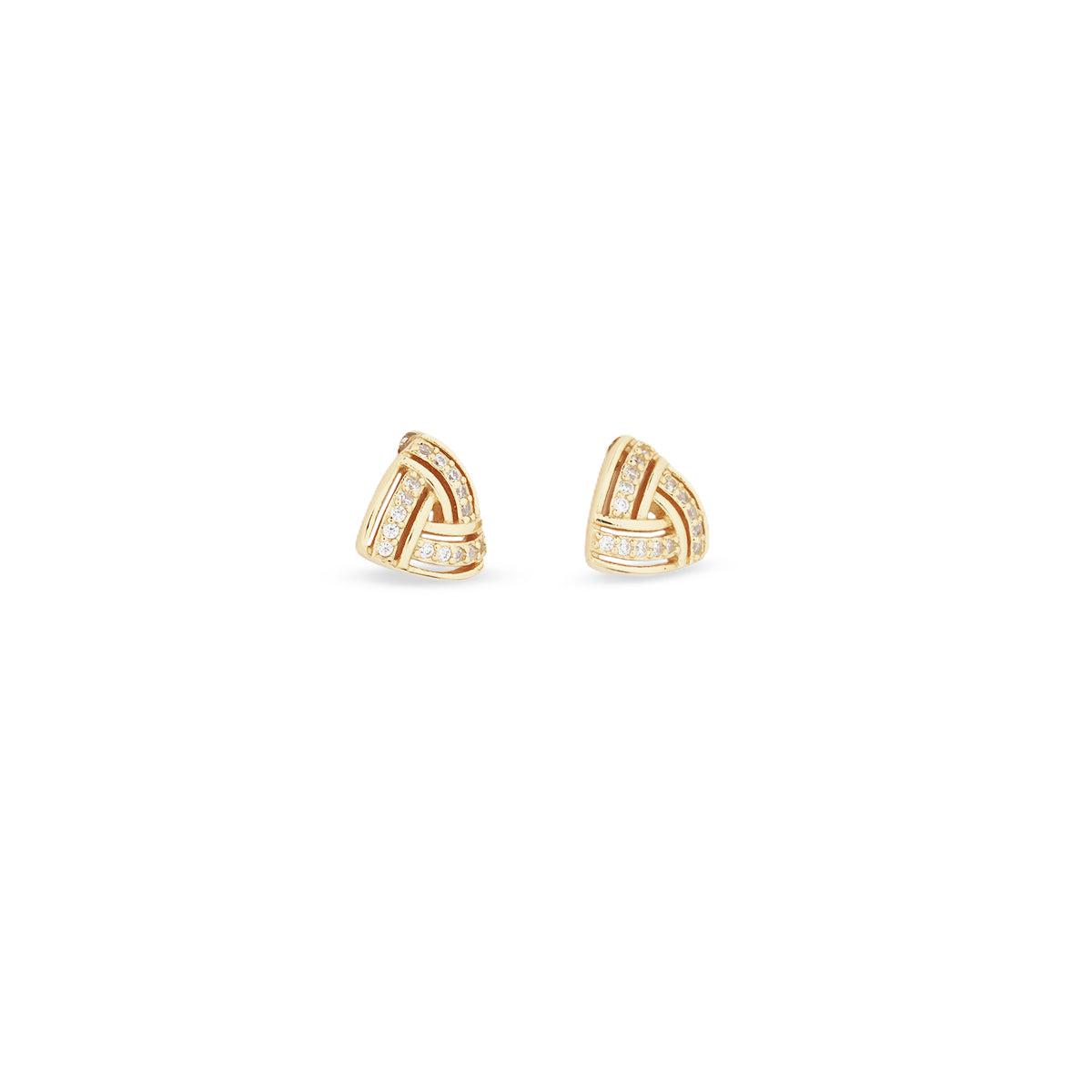 18K Gold Vermeil Aurelia Knot Studs