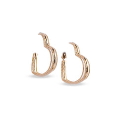 Briar Hoop Earrings - Gold