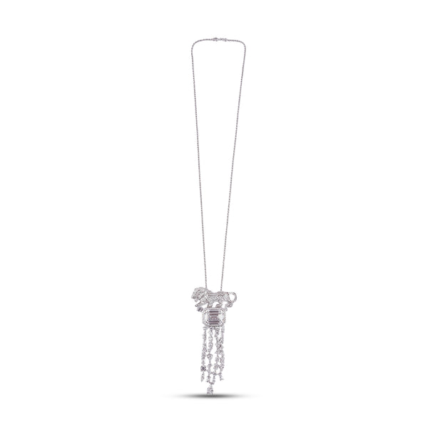 Sher Pendant in Eco Diamond