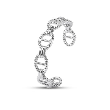 Marcia Link Cuff - Silver