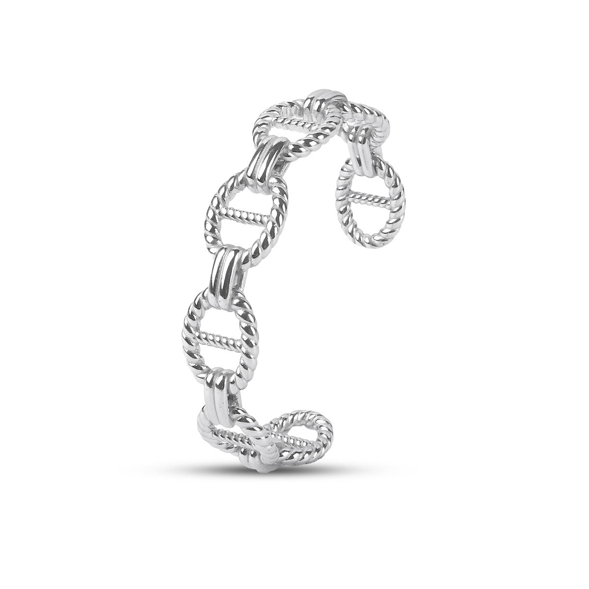 Marcia Link Cuff - Silver