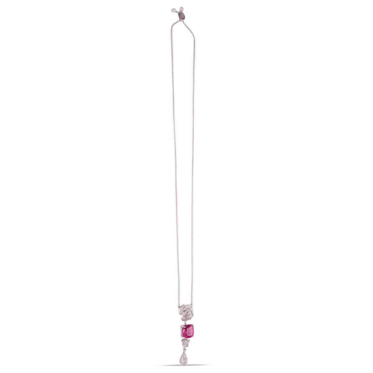Orli Pendant Pink Tourmaline Necklace