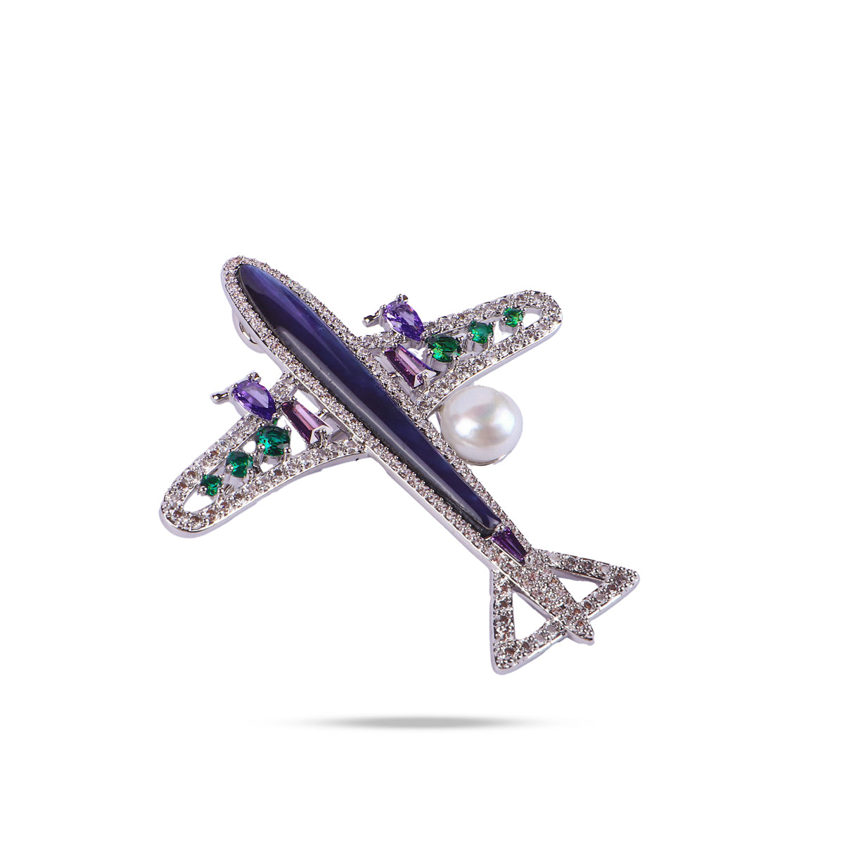 Ailes d’Azur Brooch