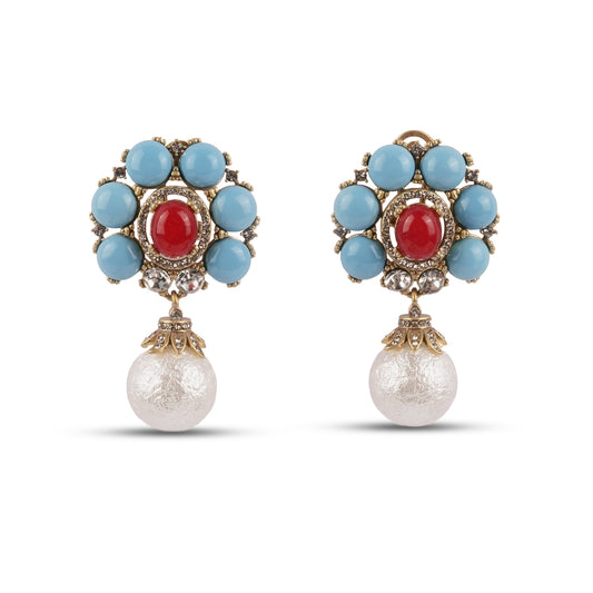 Camélia Earrings