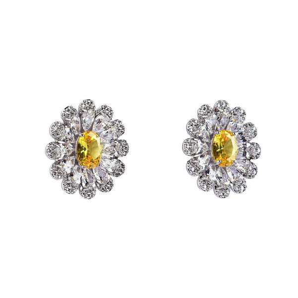 Rosette Earrings