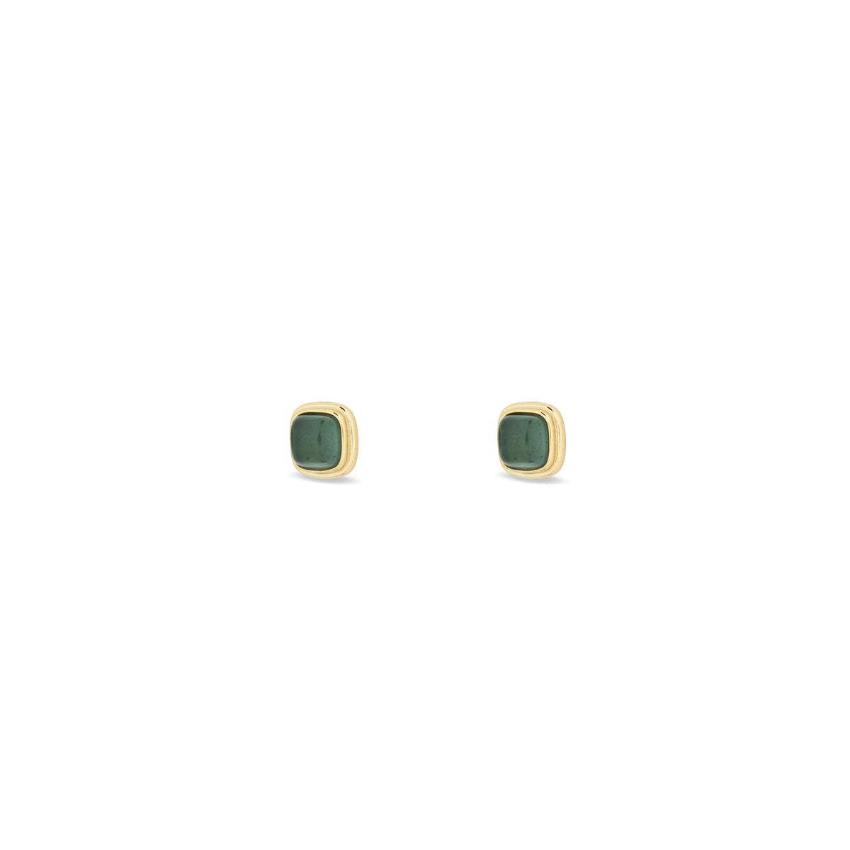 14K Jade Verdant Muse Studs