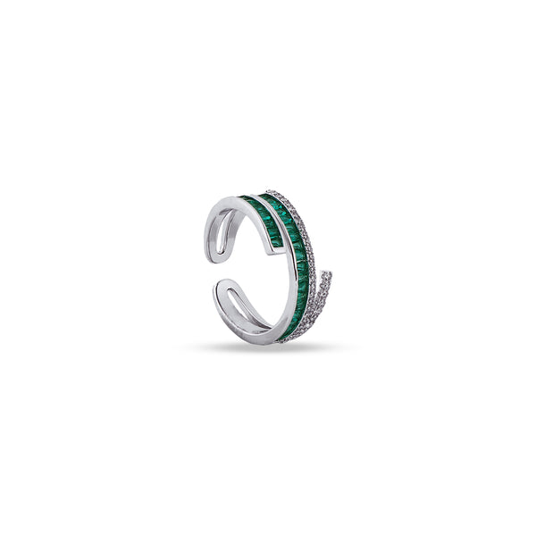 Éclat Ring in Emerald