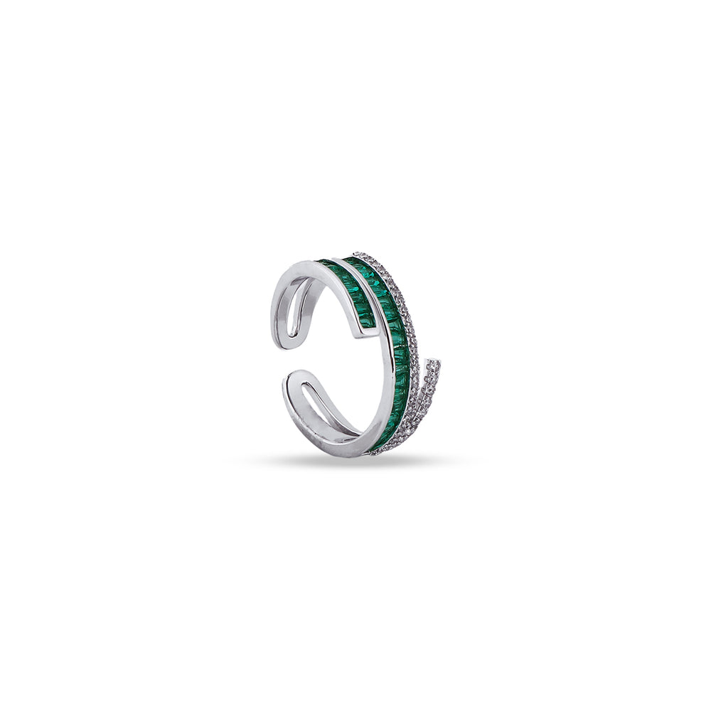 Éclat Ring in Emerald