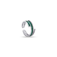 Éclat Ring in Emerald