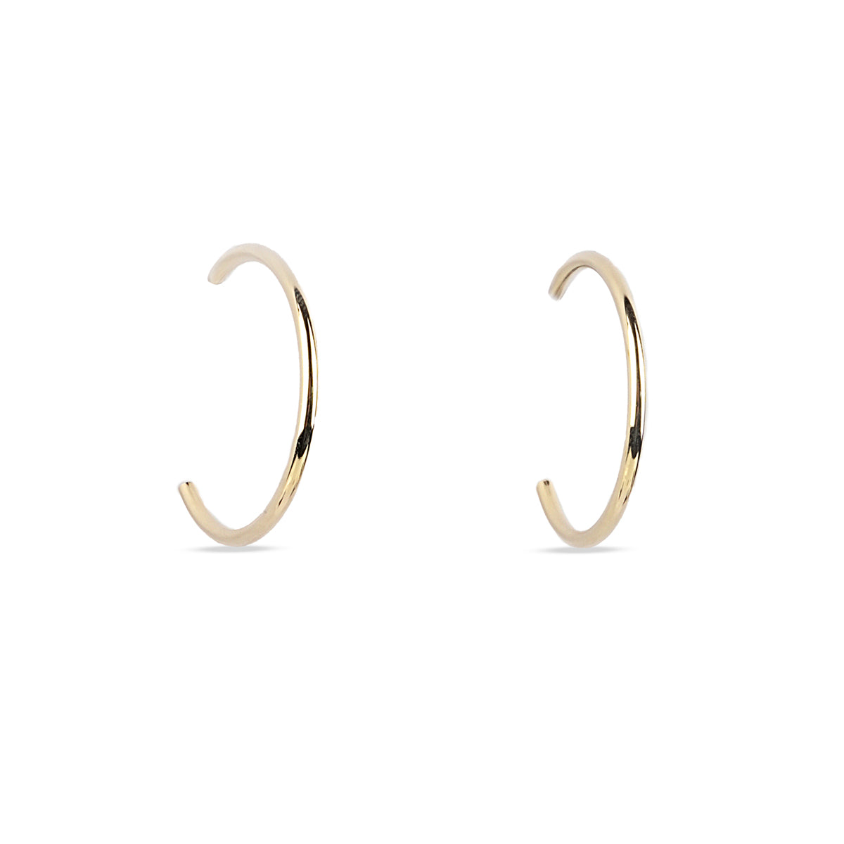 Talia 18K Gold Hoops