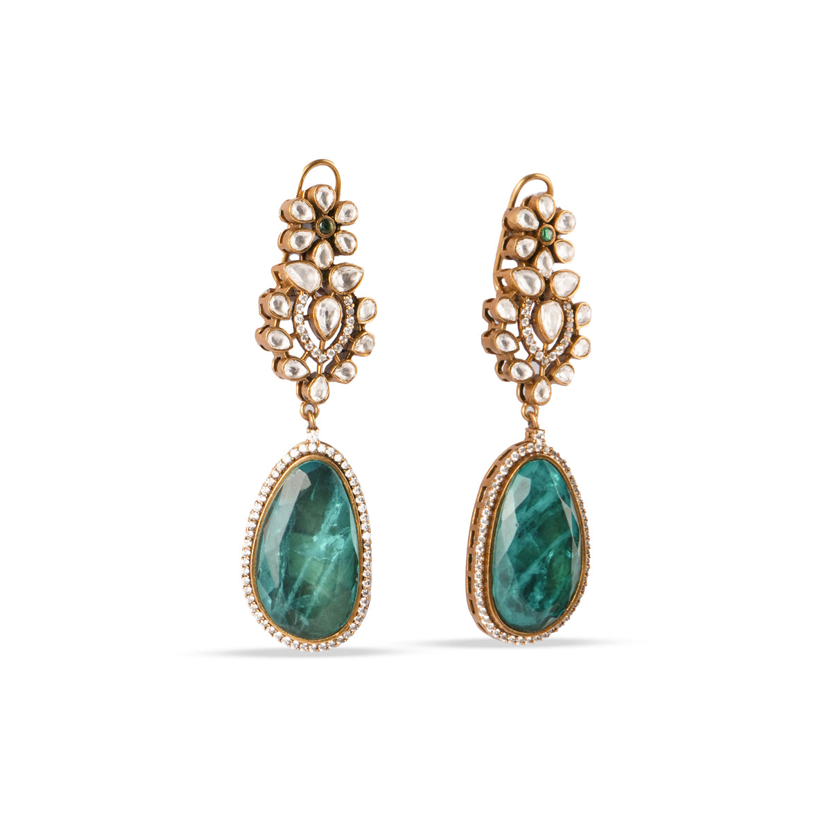 Amara Emerald Earrings