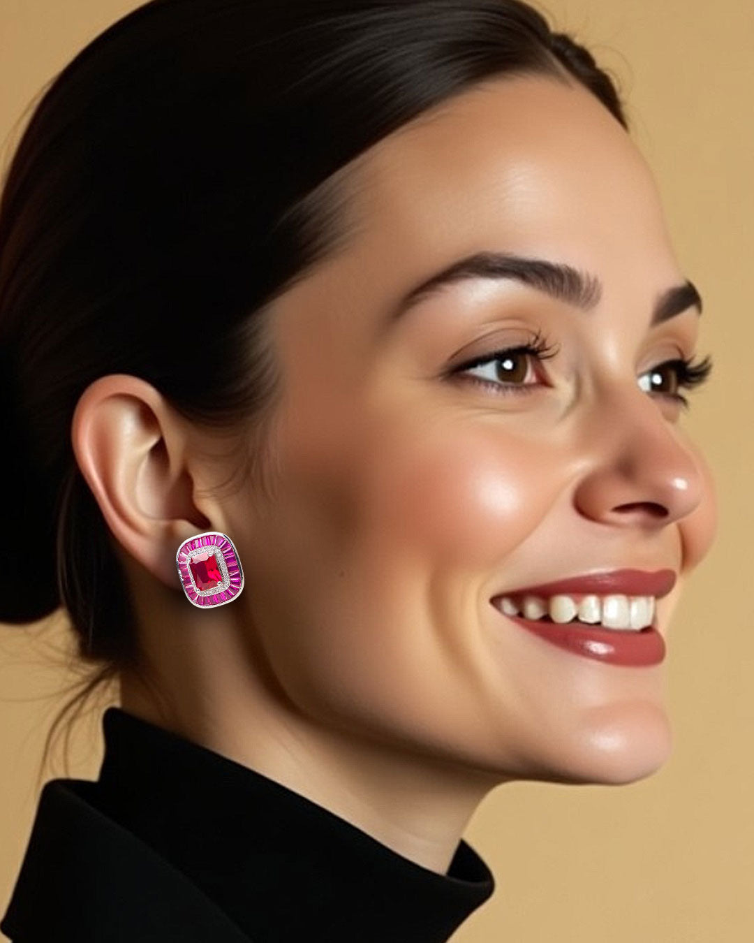Reva Earring - Pink