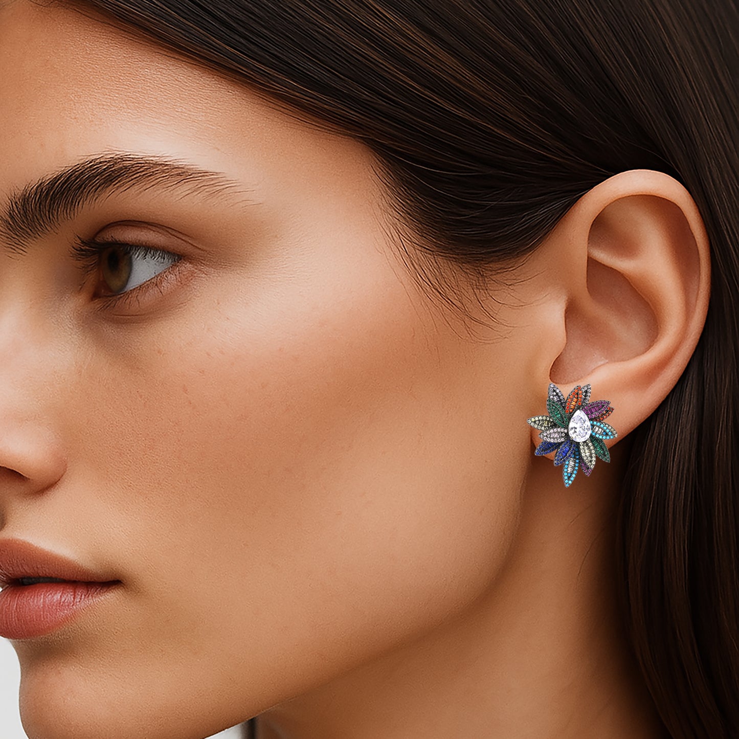 Noor Earrings in Multicolor