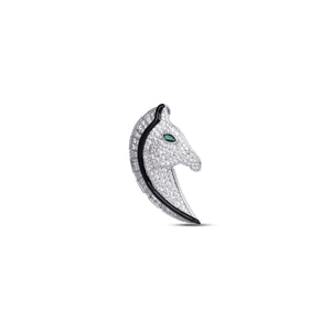 Equinox Stallion Brooch 925 Sterling Silver