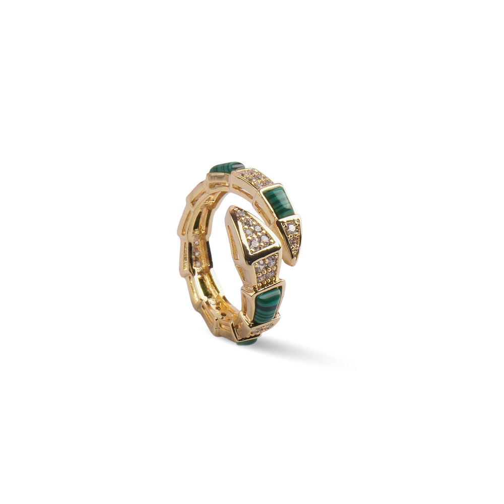 Celia Gold Serpenti Ring