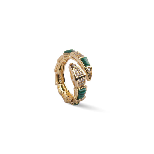 Celia Gold Serpenti Ring