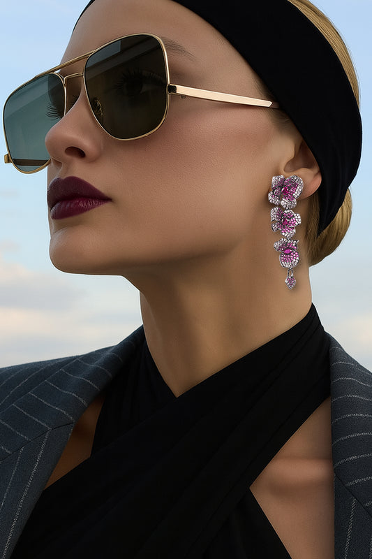 Theodora Flower Earrings