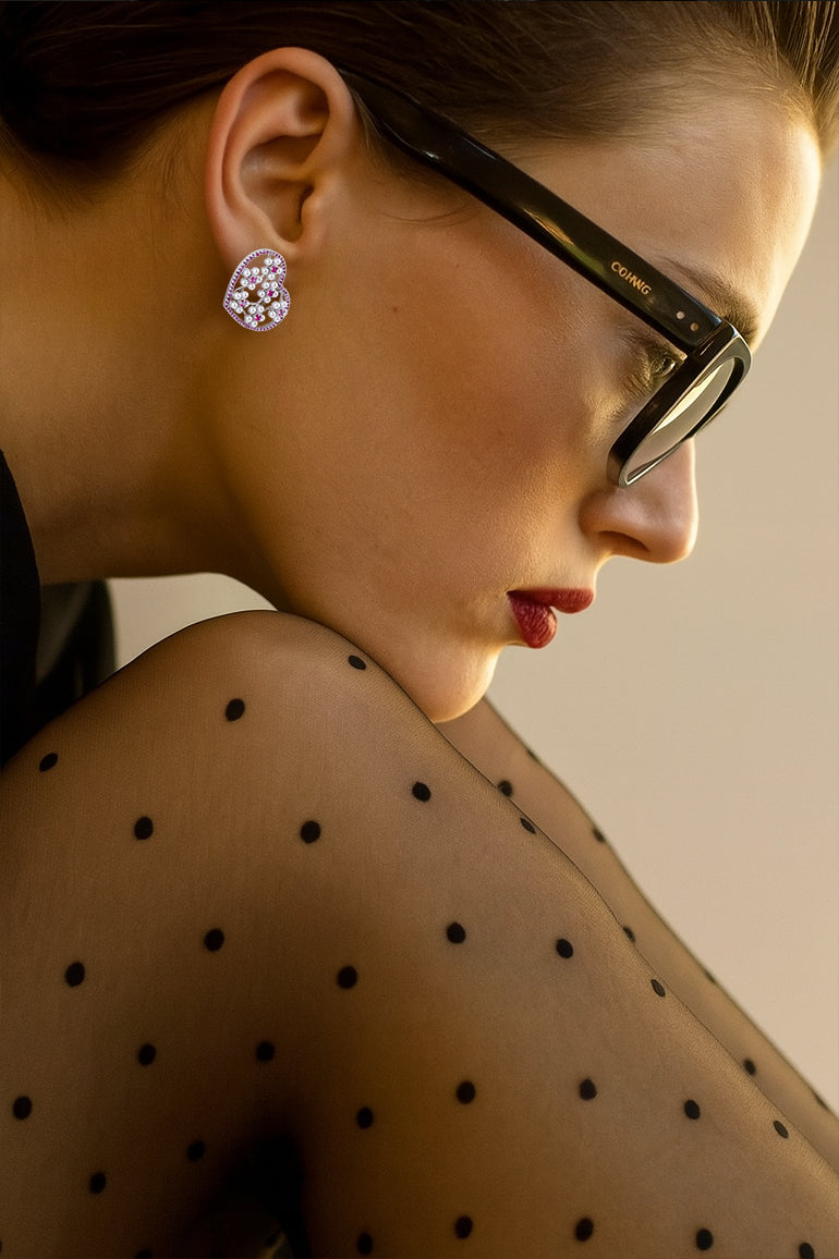 Mariamne Heart Earrings