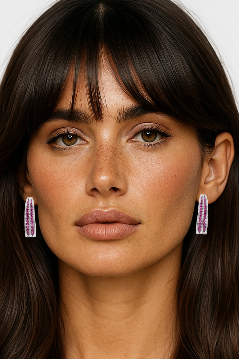 Victoria Hoop Earrings