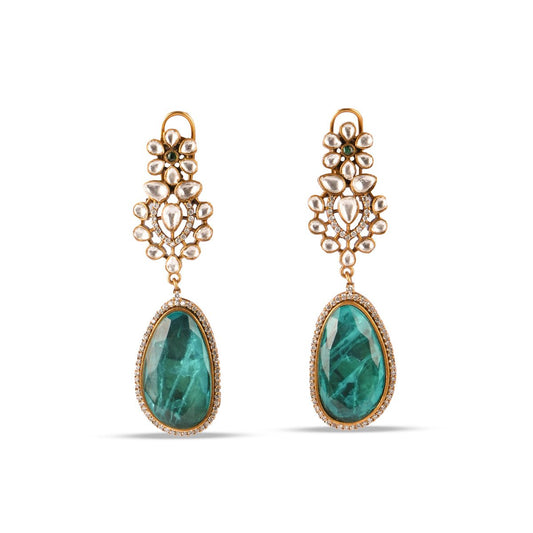 Amara Emerald Earrings - MBAGH