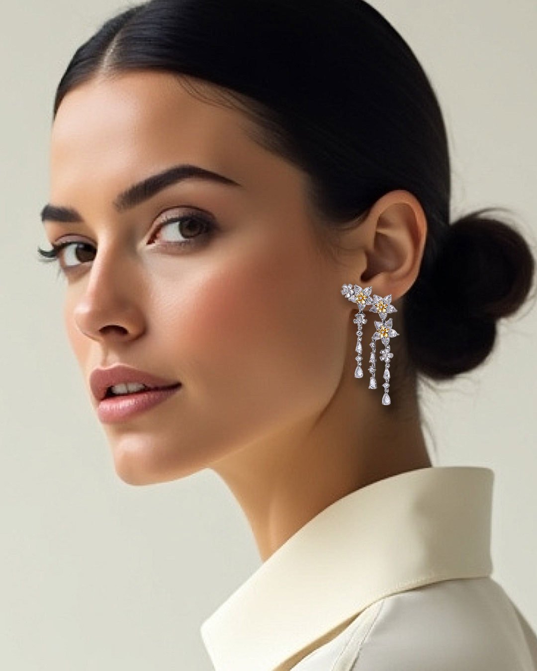 Celeste Crystal Earrings - MBAGH