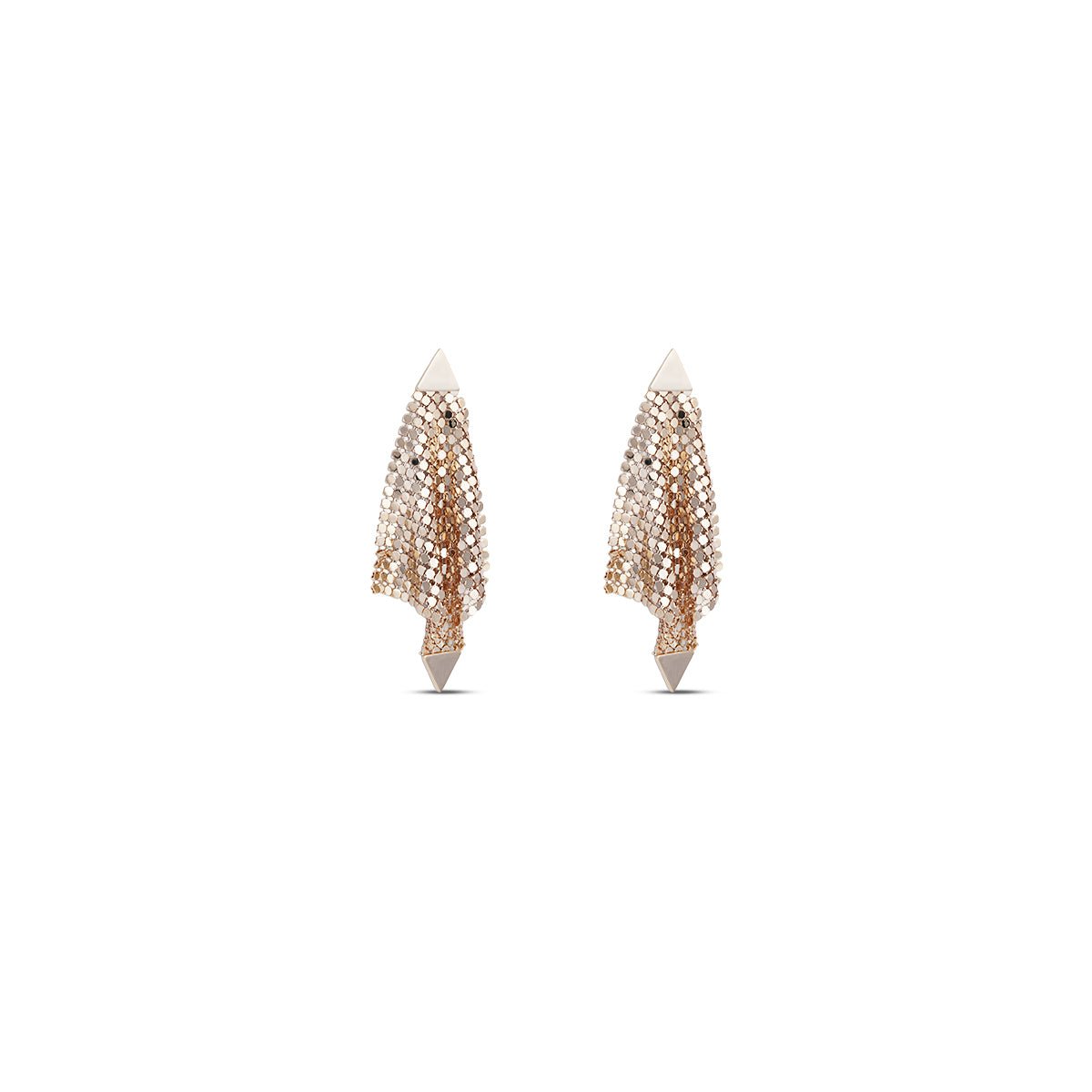 Champagne Mesh Earrings