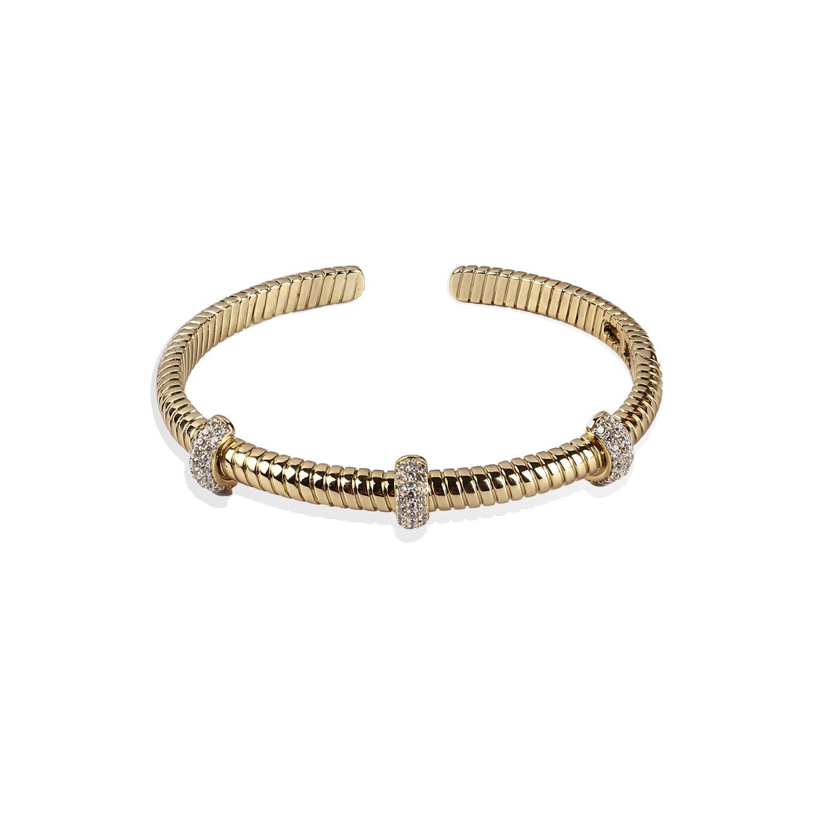 Drusilla Diamond and Gold Cuff - MBAGH