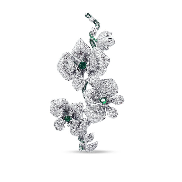 Émeraude Fleur Brooch - MBAGH