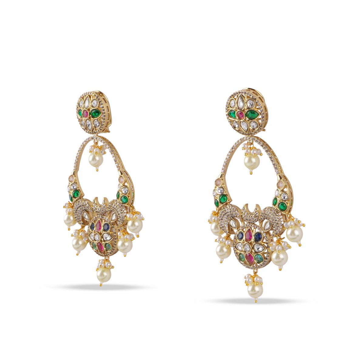 Gul Chandbali Earrings - MBAGH