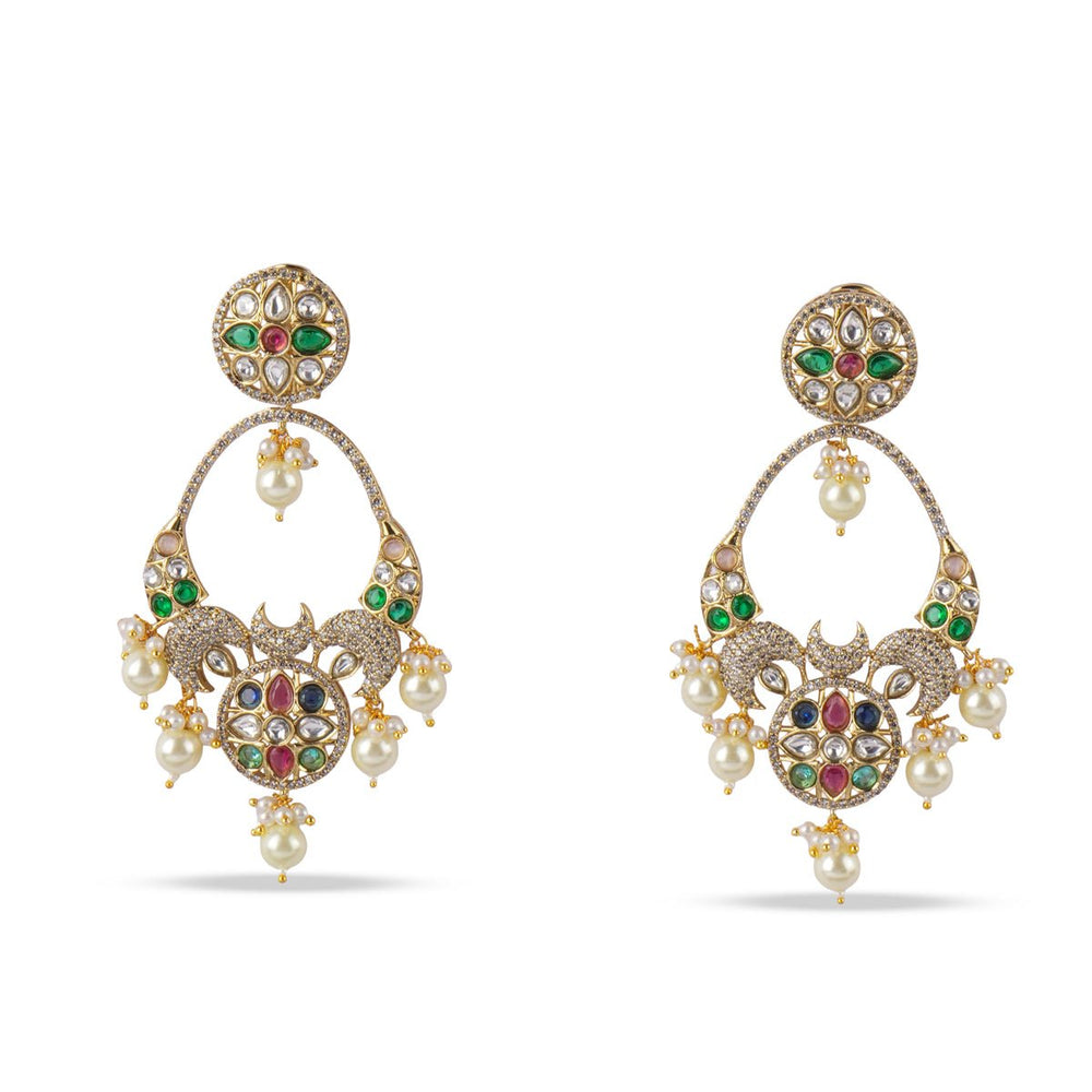 Gul Chandbali Earrings