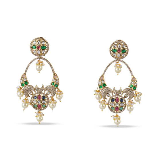 Gul Chandbali Earrings - MBAGH