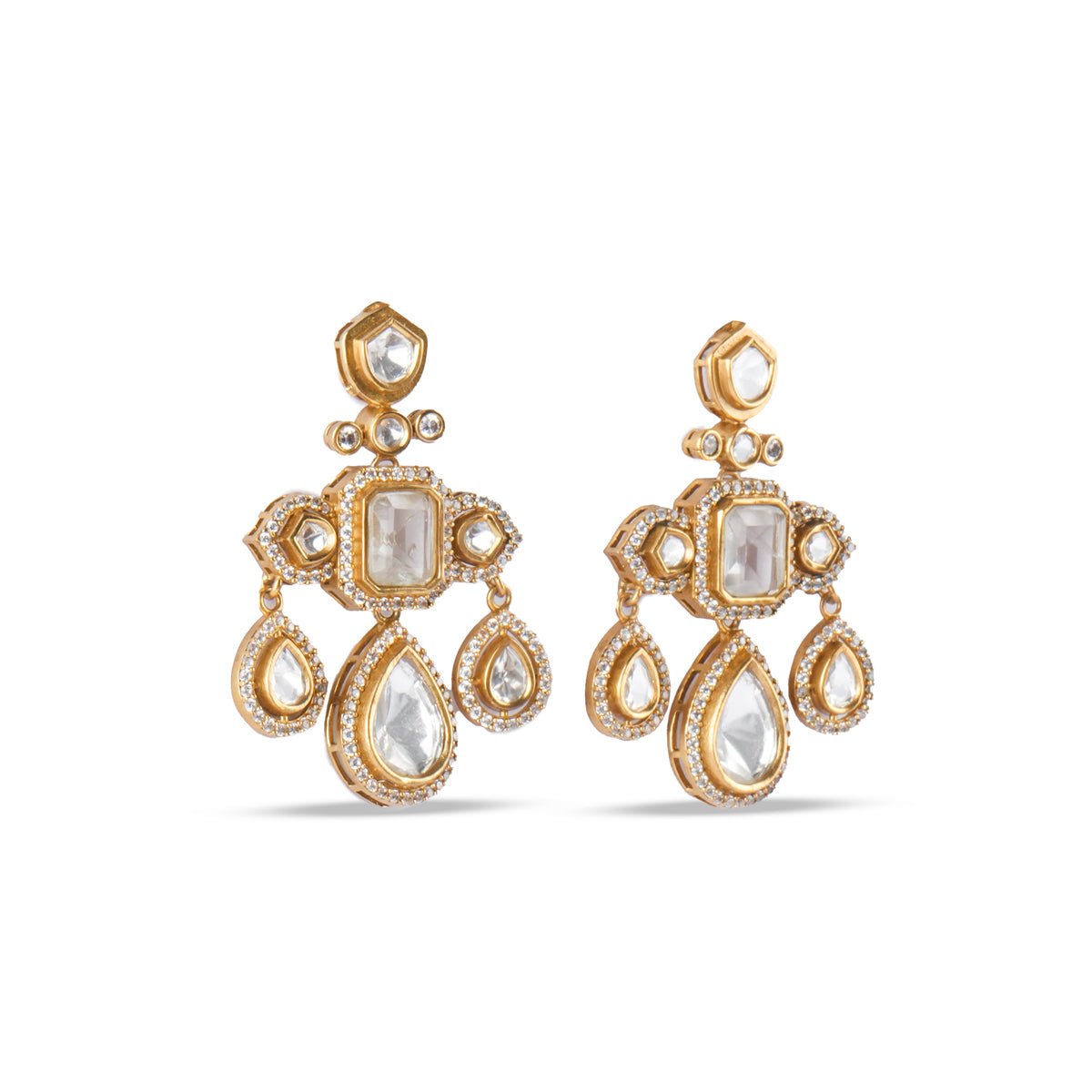 Indira Kundan Earrings - MBAGH