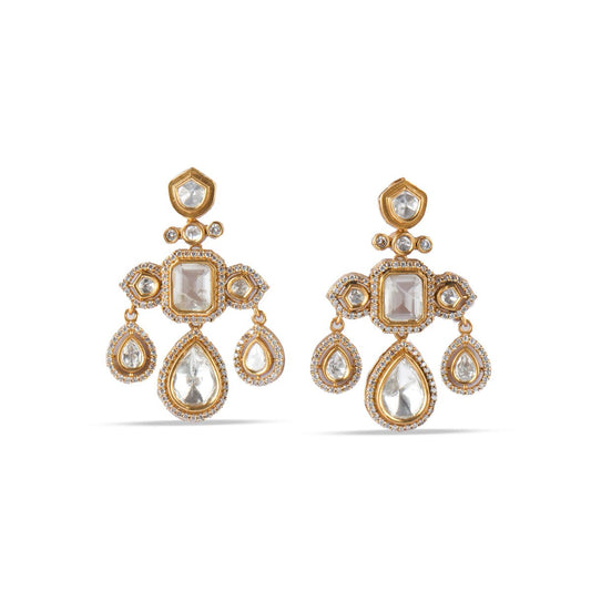 Indira Kundan Earrings - MBAGH