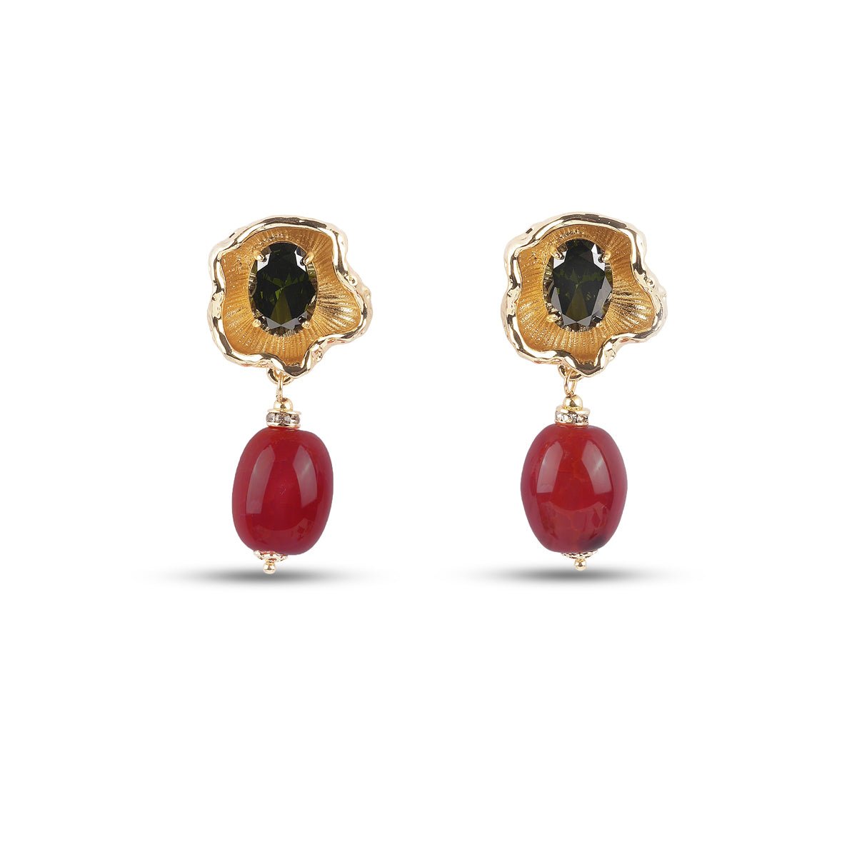 Isabella Flower Drop Earrings - MBAGH