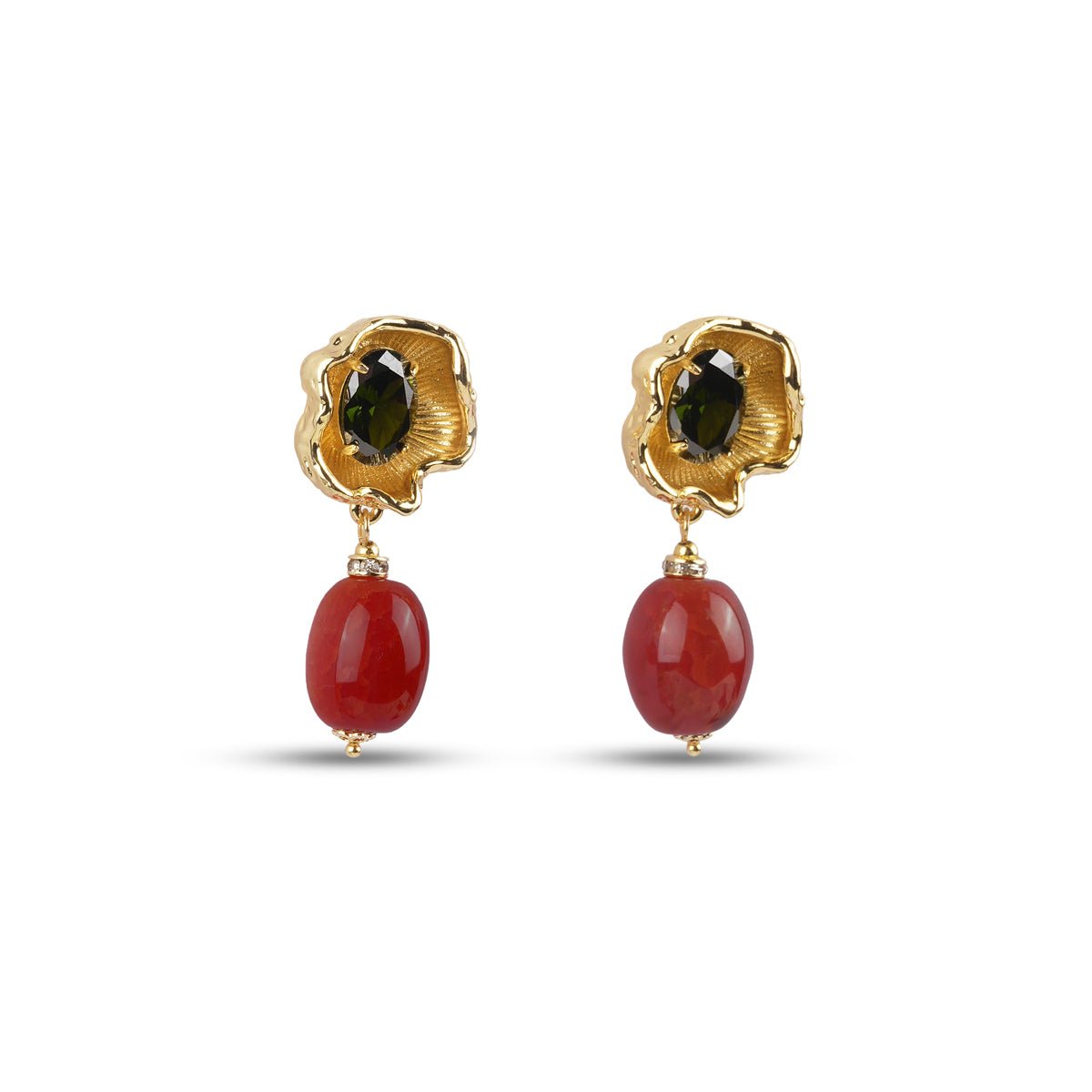 Isabella Flower Drop Earrings - MBAGH