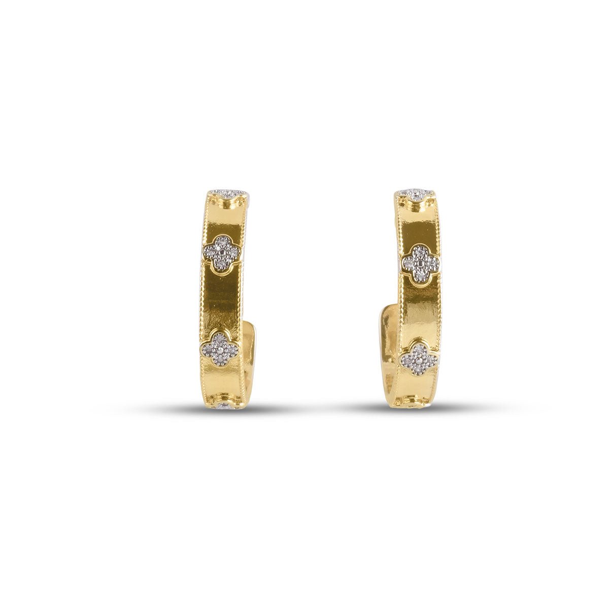 Lovegirl Hoop Earrings - Gold - MBAGH