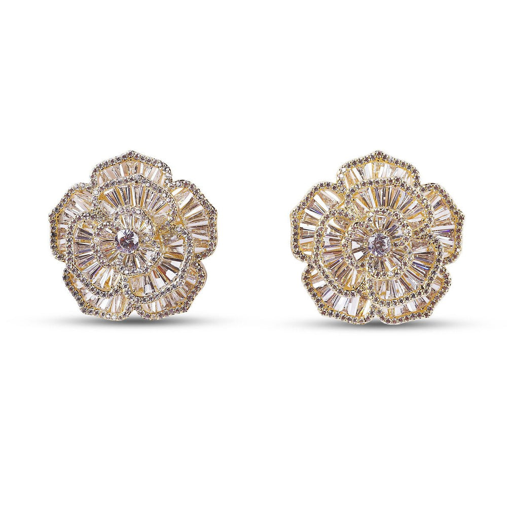 Majesty Earrings in Gold