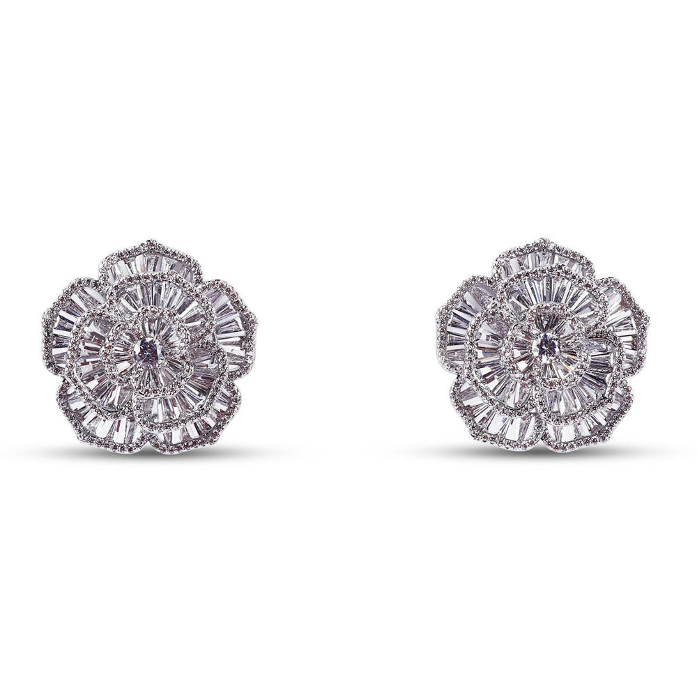 Majesty Earrings in Silver