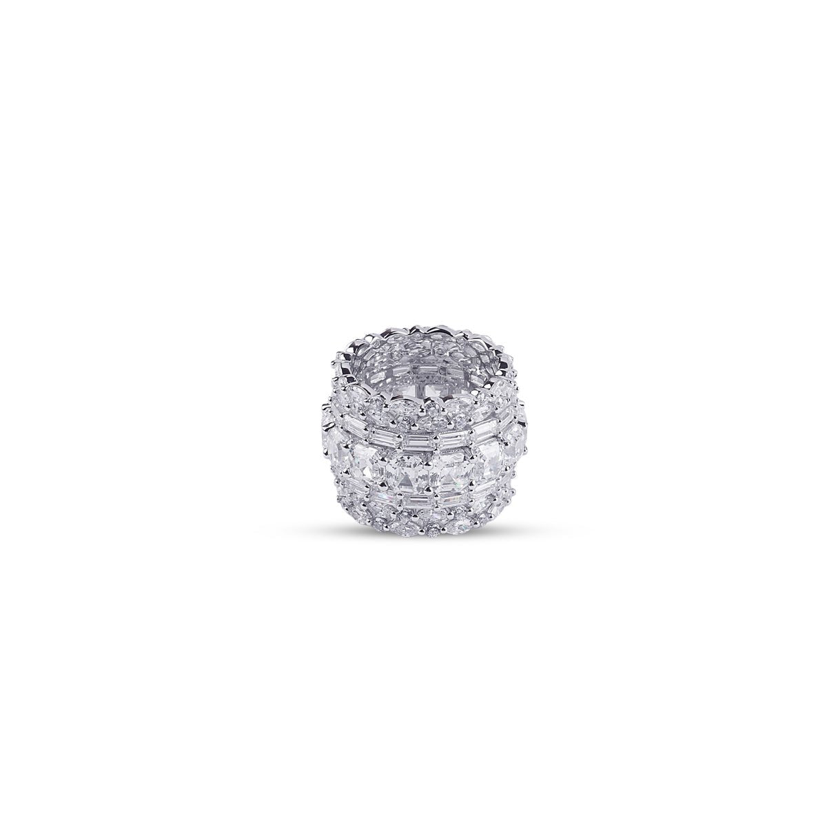Malibu Ring in Eco Diamond 925 - MBAGH