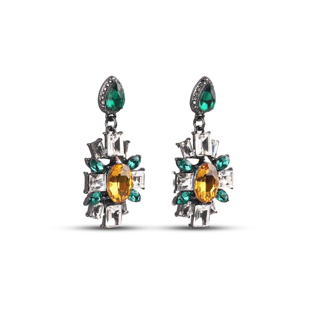 Margrethe Crystal Earrings - MBAGH