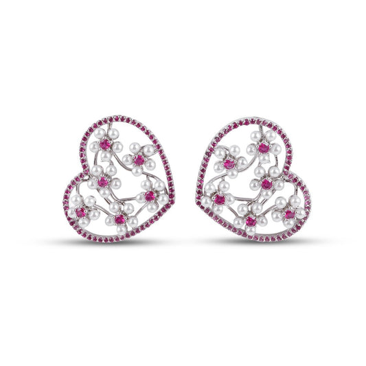 Mariamne Heart Earrings - MBAGH