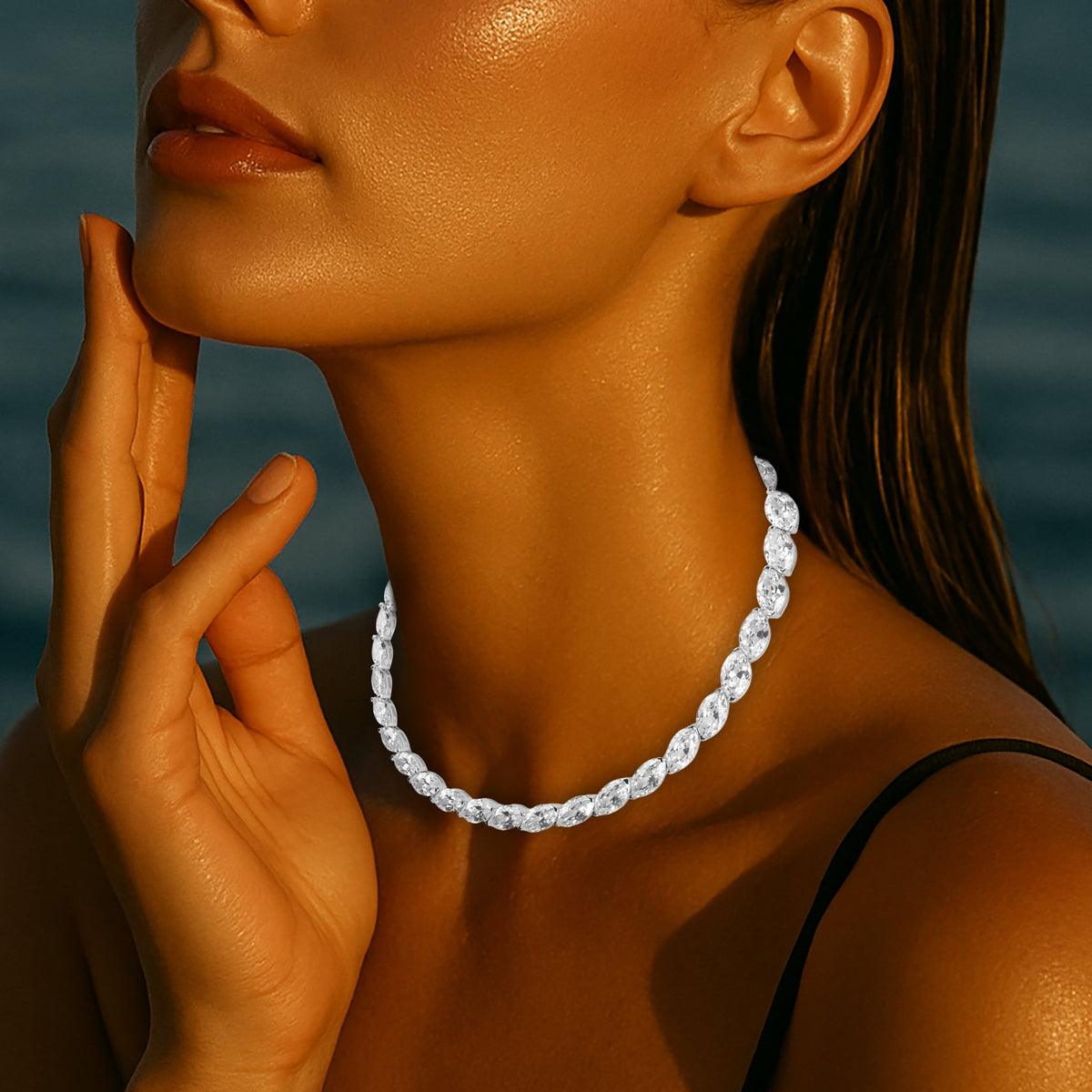 Mire Eco Diamond Necklace - MBAGH