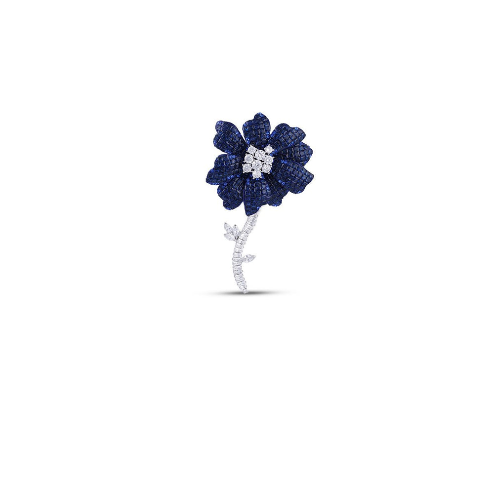 Nuit Bloom Brooch 925 Silver
