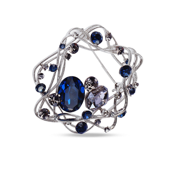Orbita Crystal Brooch - MBAGH