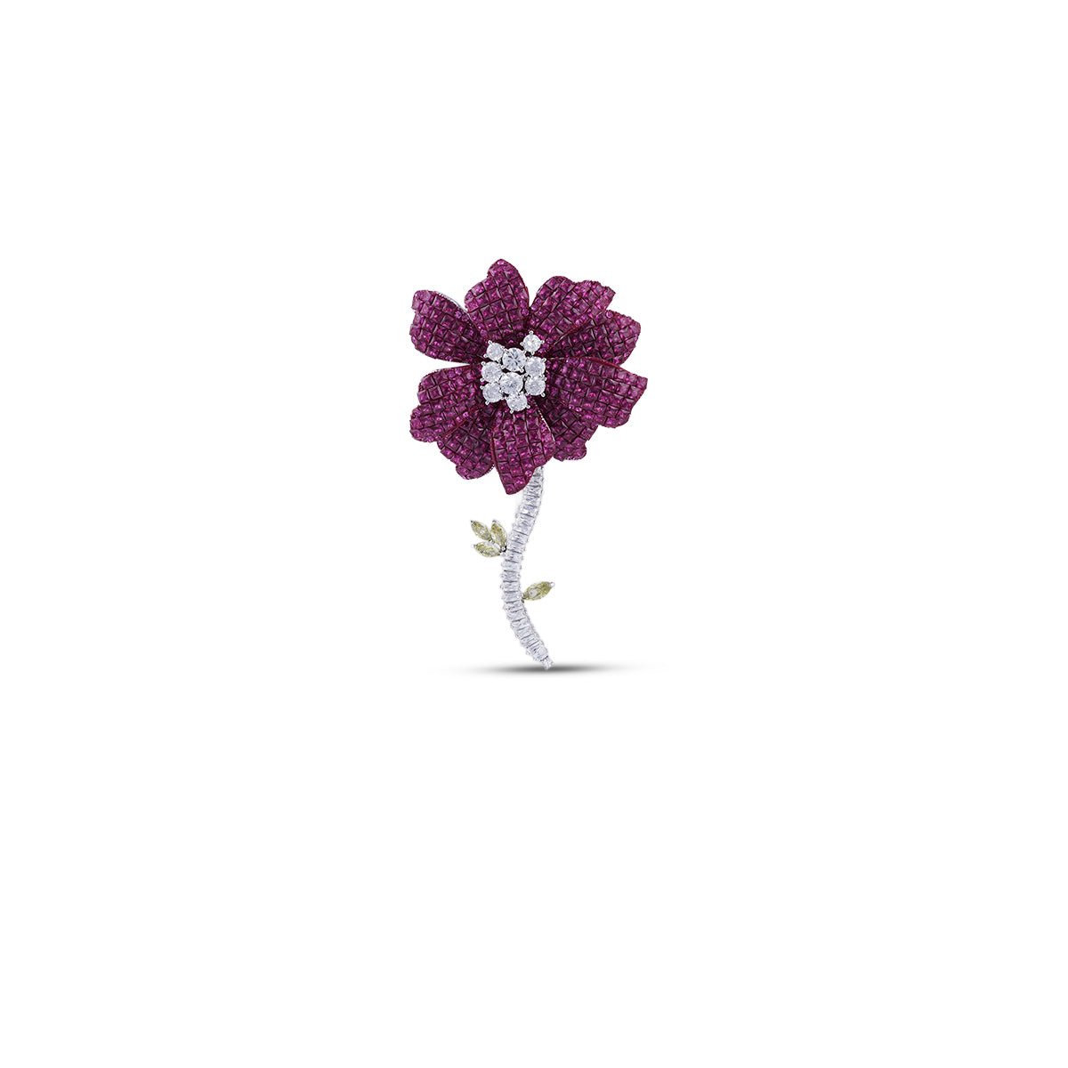 Rouge Bloom Brooch - MBAGH