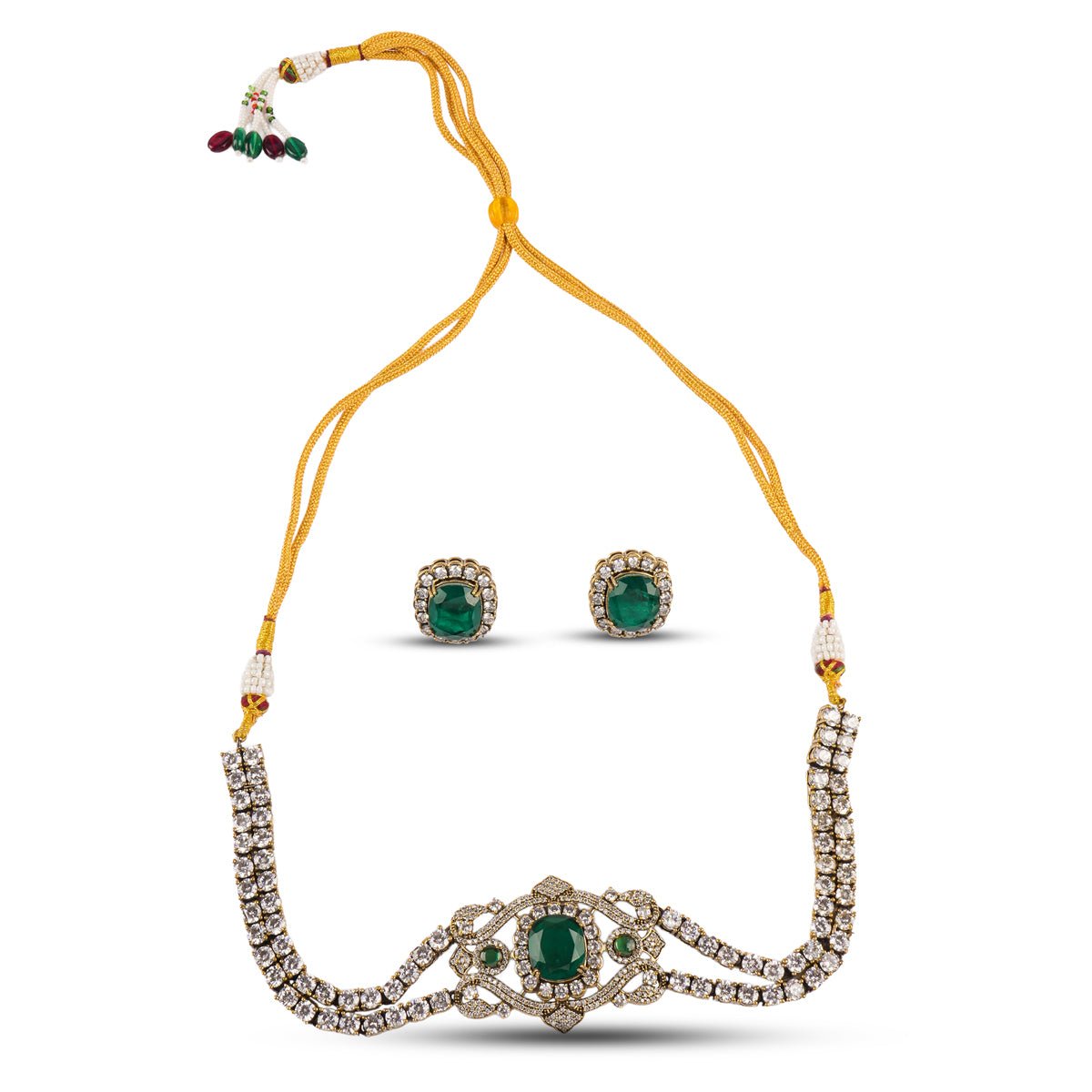 Sabya Necklace (Sold as a set with Earrings) - MBAGH