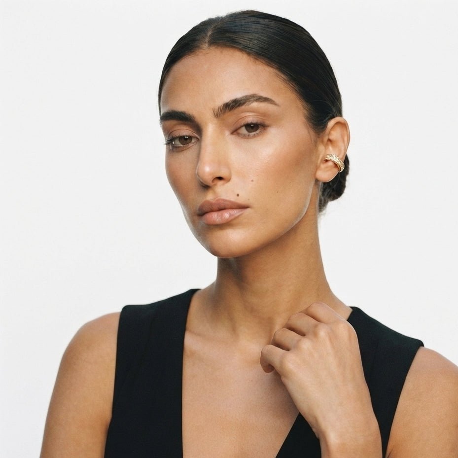 Solara Pavé Ear Cuff - MBAGH