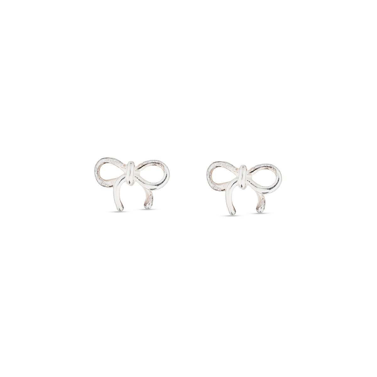 Sylvie Bow Studs in 925 Silver - MBAGH